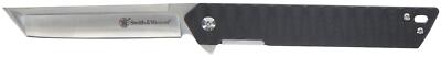 Smith & Wesson 24/7 8.25in Stainless Steel Ultra-Glide Folding Knife with 3.5in