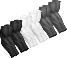 6 Pares De Mangas De Brazo Para Hombres Y Mujeres Proteccion Solar UV Brazos