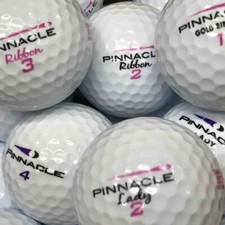 50 GOLFBÄLLE/LAKEBALLS PINNACLE LADY AAAA/AA...