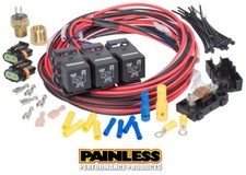 Painless Wiring 30117 Dual Activation Dual Electric Fan Relay Kit