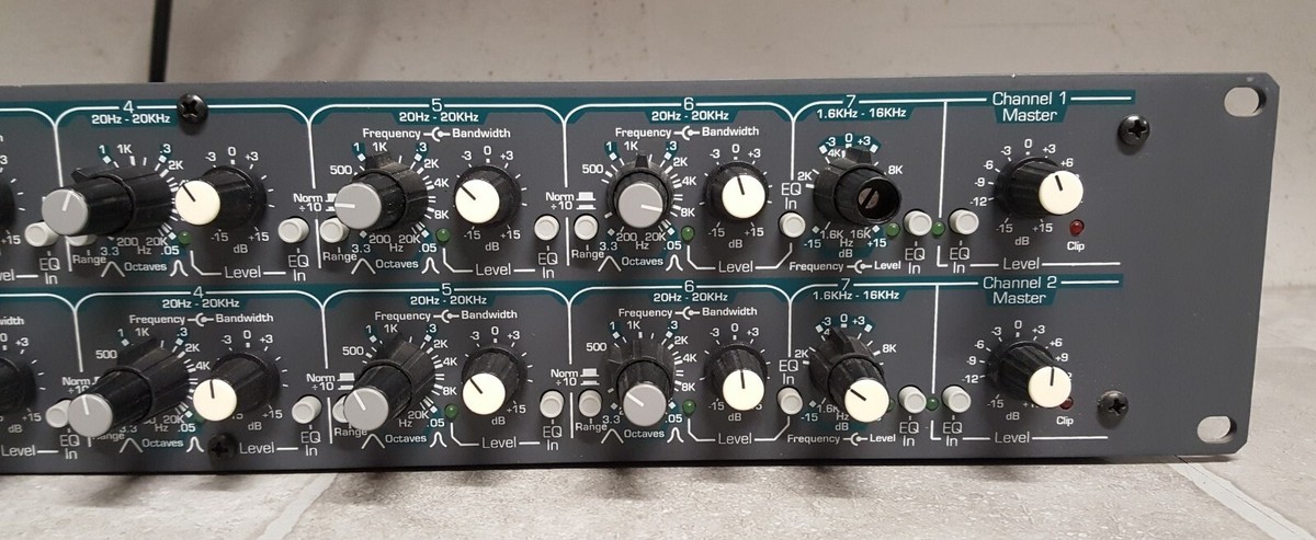 Ashly PQX 572 Stero Seven Band Parametric Equalizer READ | eBay