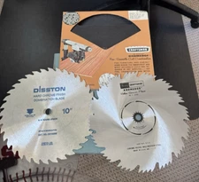 NOS CRAFTSMAN Kromedge Hollow Ground Planer 10" Saw Blade 9 32426 + DISSTON
