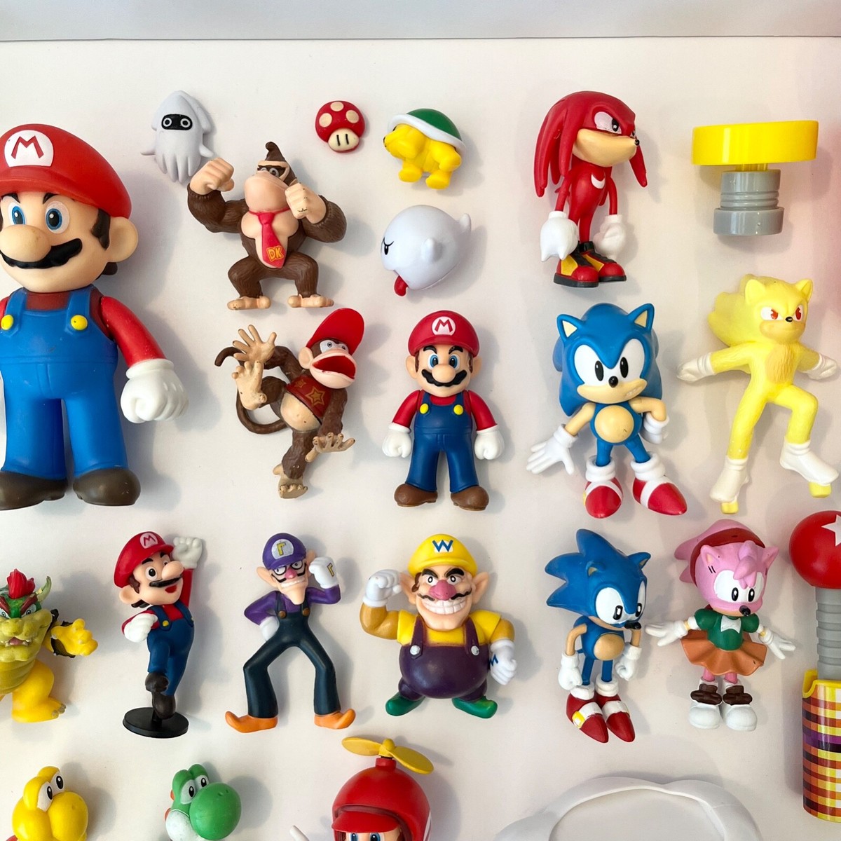43PC Lot Jakks Pacific Super Mario Bros Figures & Accessories