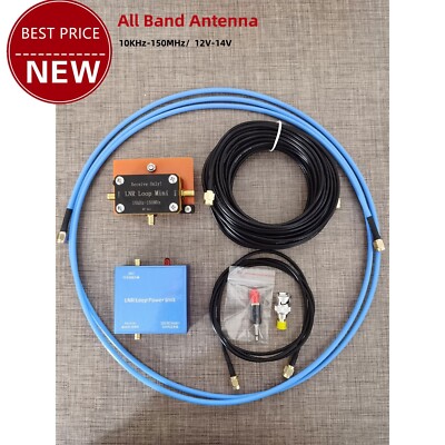 HamGeek LNR Loop Mini 10KHz-150MHz Full Band Antenna LW MW SW FM Airband VHF ty2
