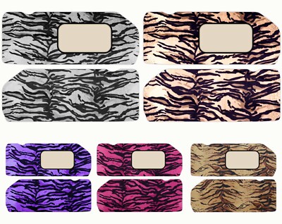 Fits Dodge Dakota 1987-1996 Car sun visor covers driver&passenger Tiger design