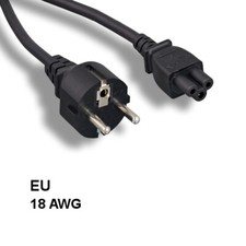 EU 6' Power Cord for LG TV 32LN536B 42LN5400 47LN5400 50LN5400 55LN5400 55LB6100