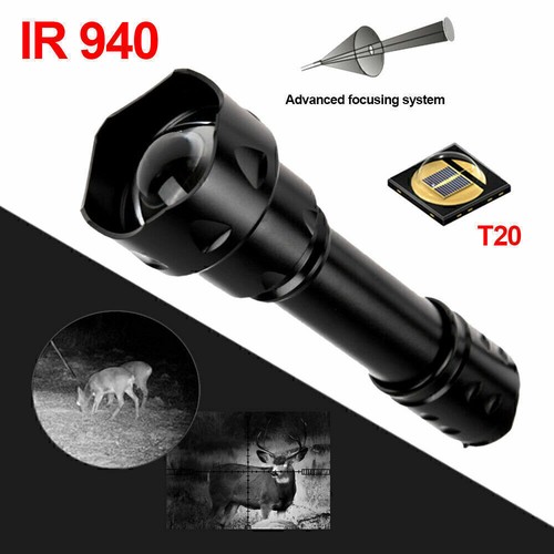 Infrarot 10W IR 850nm/940nm LED Licht Nachtsicht Einstellbare Zoombare Lamp QE* - Bild 52 von 99