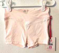 Justice Girl's XS 5/6 Pink Cross Waistband Shorts Play School Summer NWT K/117