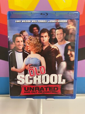 Old School (Unrated) (Blu-ray, 2003). Luke Wilson, Will Ferrell