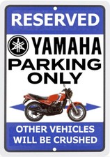 Corflute Yamaha RD350 L/C Red Only Parking Sign