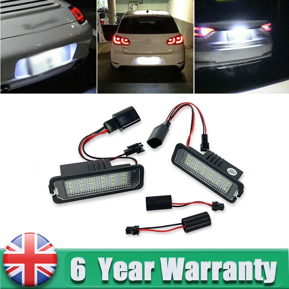 Led Number Plate Mk7 License Plate Led 2PCS LED Number License