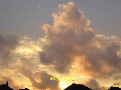 Foto 12x8 Stürmischer Sonnenuntergang Bexley Nach einem Tag Dauerregen die Sonnenflosse c2017
