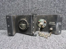 50-560019-41 Beechcraft 90A Oxygen Filler Port Bracket Assembly (Corrosion, W...