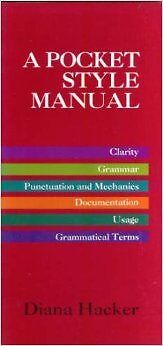 A Pocket Style Manual von Hacker, Diana | Buch | Zustand gut