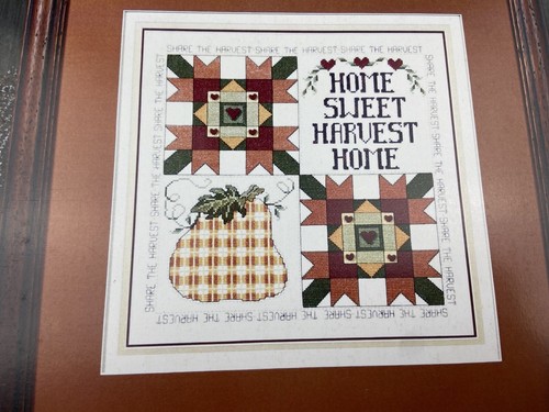 Stoney Creek Harvest Home Quilt Counted Cross Stitch Pattern - Picture 2 of 3