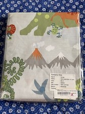 Dinosaurs Queen Flat Sheet Dino Roar The Company Kids Multicolor Cotton New Cute
