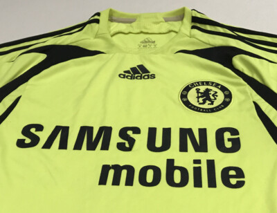 Mens Adidas Chelsea FC Away Football Shirt 07/08 Small