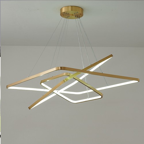 Bedroom Pendant Light Copper Kichen Ceiling Light Dining Room Chandelier Light - Picture 11 of 12