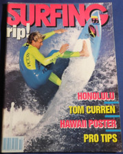 SURFING MAGAZINE OCT 1987  GOTCH PRO  NEXT CURREN  RICHIE COLLINS VINTAGE