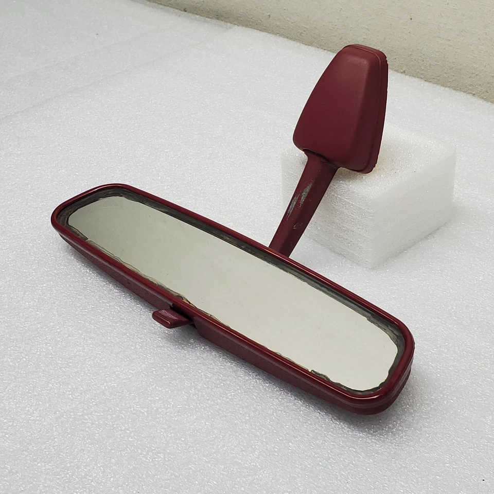 1990-1996 Nissan 300ZX Z32 Rear View Reverse Backup Mirror Red OEM Assembly  Foto 3 de 4
