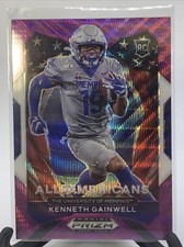 2021 Prizm Draft Picks All-American Purple Wave Kenneth Gainwell #194 Rookie RC