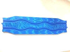 Blue 15" Inch Skid Obstacle Track Life-Like Rokar Life Like HO Slot Car Track