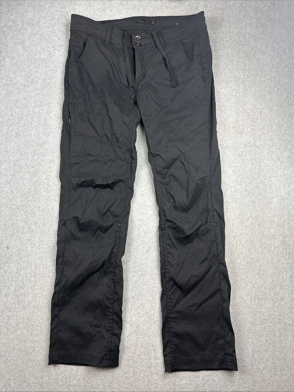 prana halle stretch convertible outdoors hiking nylon euc pants