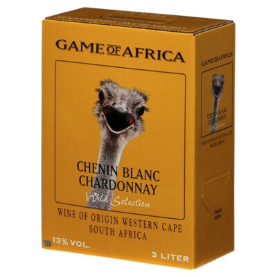 Game of Africa Chenin Blanc Chardonnay 300cl BiB Bag in Box 13% vol