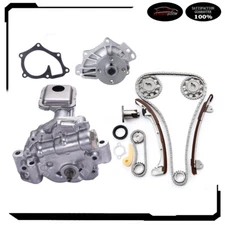 Timing Chain Water Oil Pump Kit For Toyota HIGHLANDER 2.4L DOHC L4 01-07