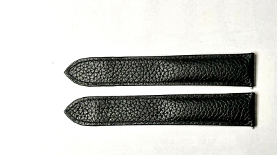Cartier KD6UX382 18X16mm Black Calfskin Deploy Strap Authentic OEM