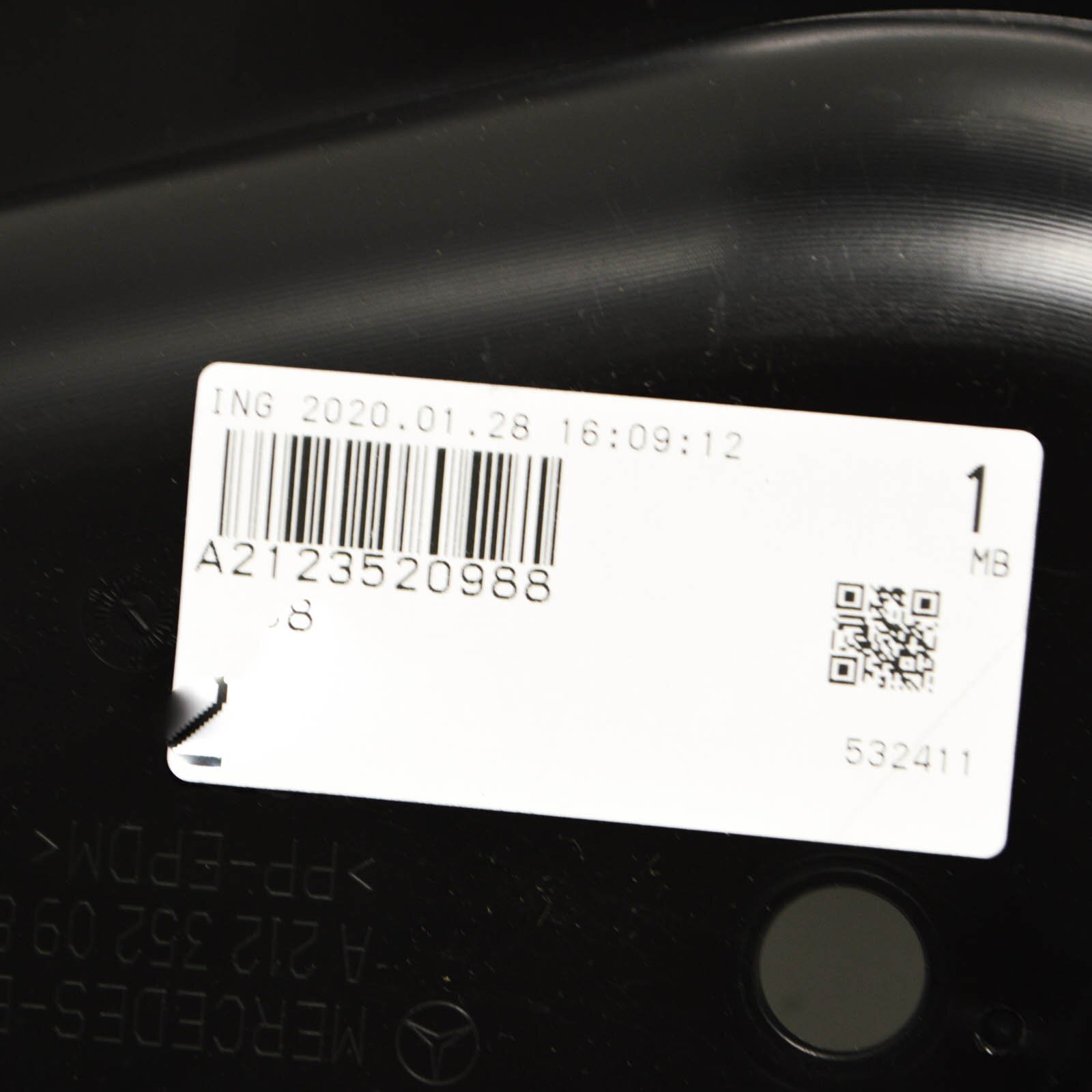 MERCEDES-BENZ E W212 Rear Right Spring Control Arm Cover  