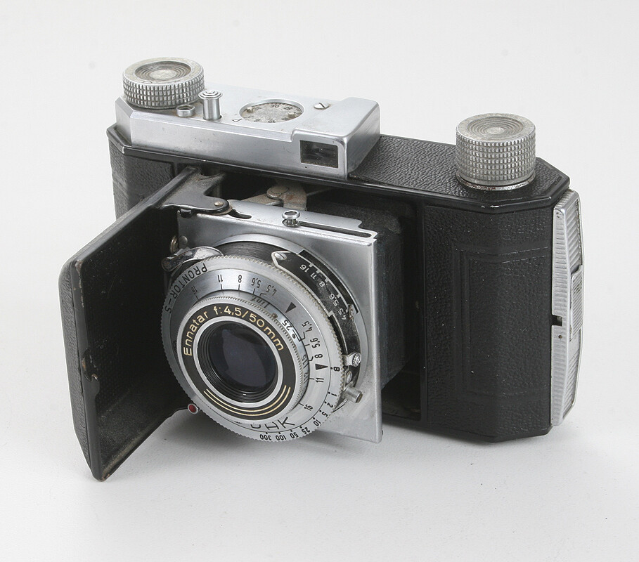 KodakレチネッテRetinette 50 mm f4.5独製 Kodak Retinette camera w. rare Ennatar 4,5/50mm lens and