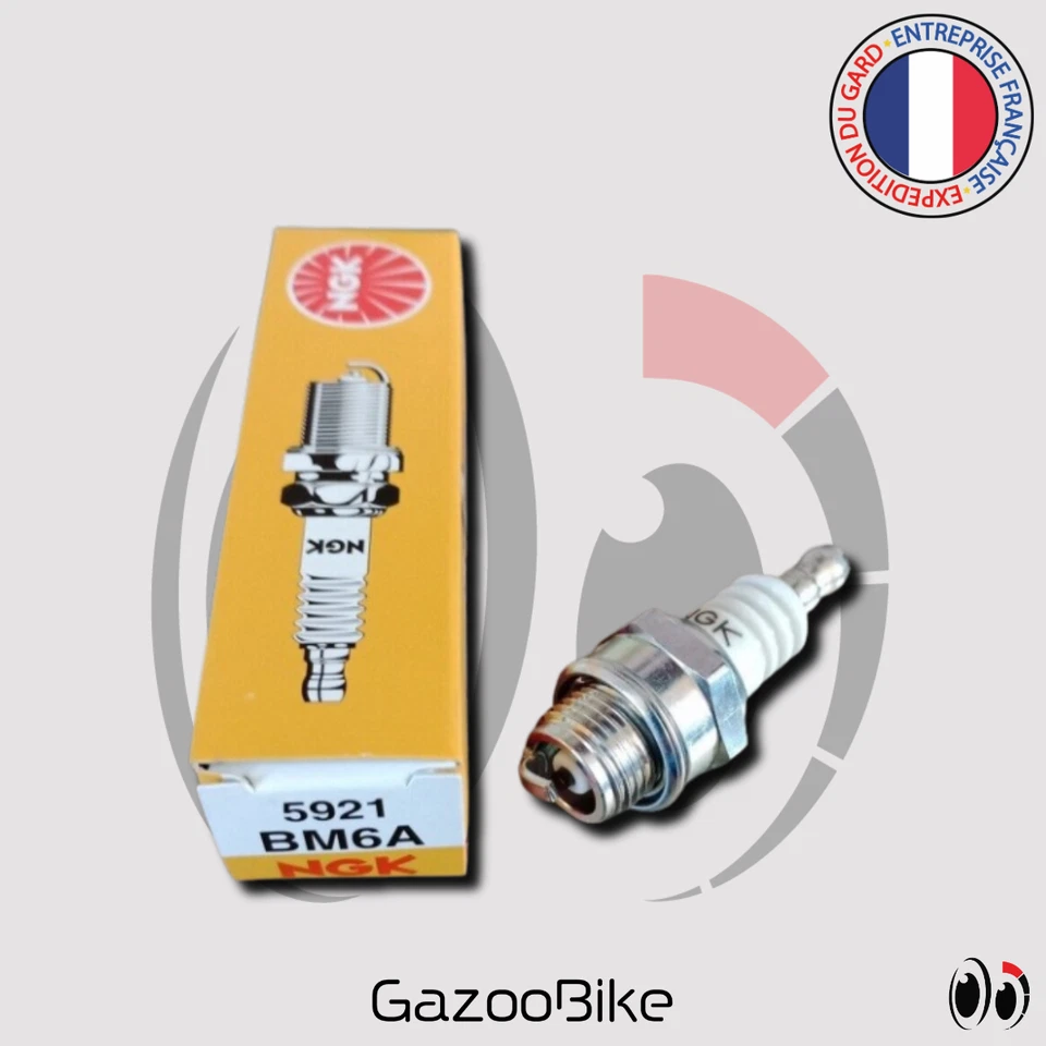 Bougie NGK BM6A Outils jardin Motoculture debroussailleuse - Photo 1/1