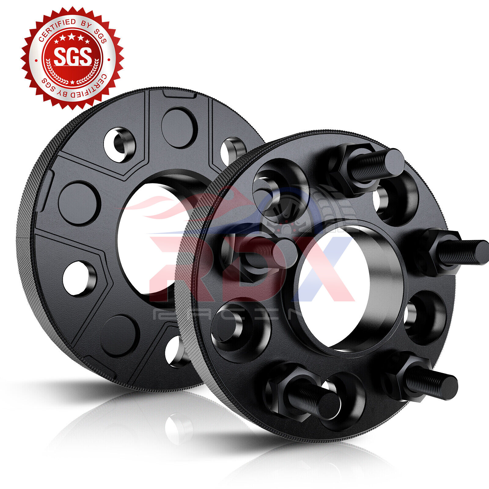 Forged 5x114.3 Wheel Spacers 6061-T6 25mm Thick 1