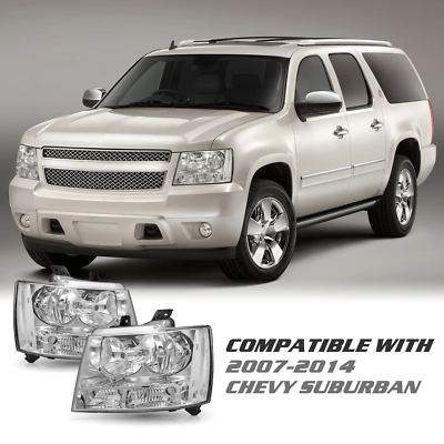 Pair Chrome Front Fog Light Lamp Cover Trim Fit For VW Teramont 2018