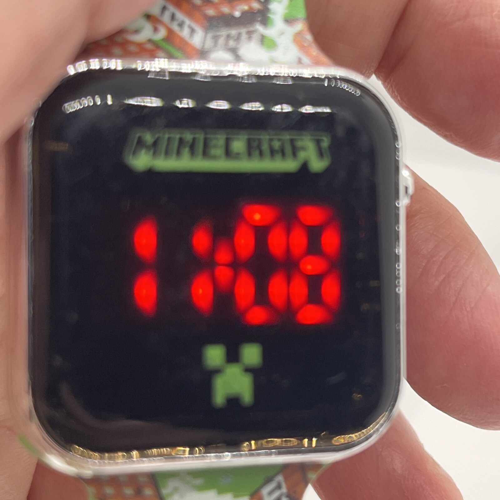 Minecraft Creeper Explosion Led Watch - image 2
