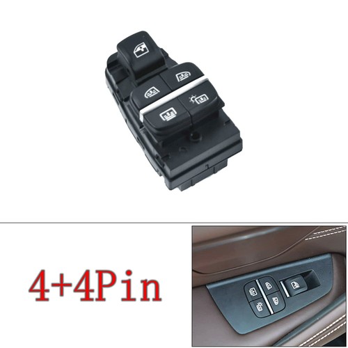 For BMW 7series G11 G12 2016-2021 4+4Pin Rear Power Window&Sunshade Switch - Picture 5 of 15