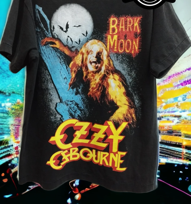 OZZY OSBOURNE BARK AT THE MOON short sleeve shirt KV13443 | eBay