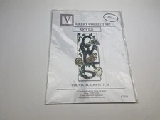 Vickery Collection Owls Counted Cross Stitch Pattern Word Exotic 3P