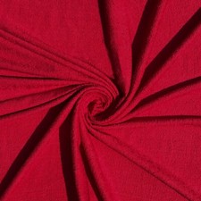 Red Terry Towel Fabric 10 oz 100 Cotton 45" Wide Sold by the Yard
