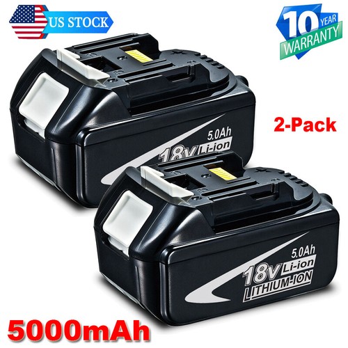 2 Pack For Makita 18V LXT 5.0Ah Lithium 