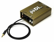 Whirlwind PCDIHW Stereo Direct Box with HardWired 1/8" Cable