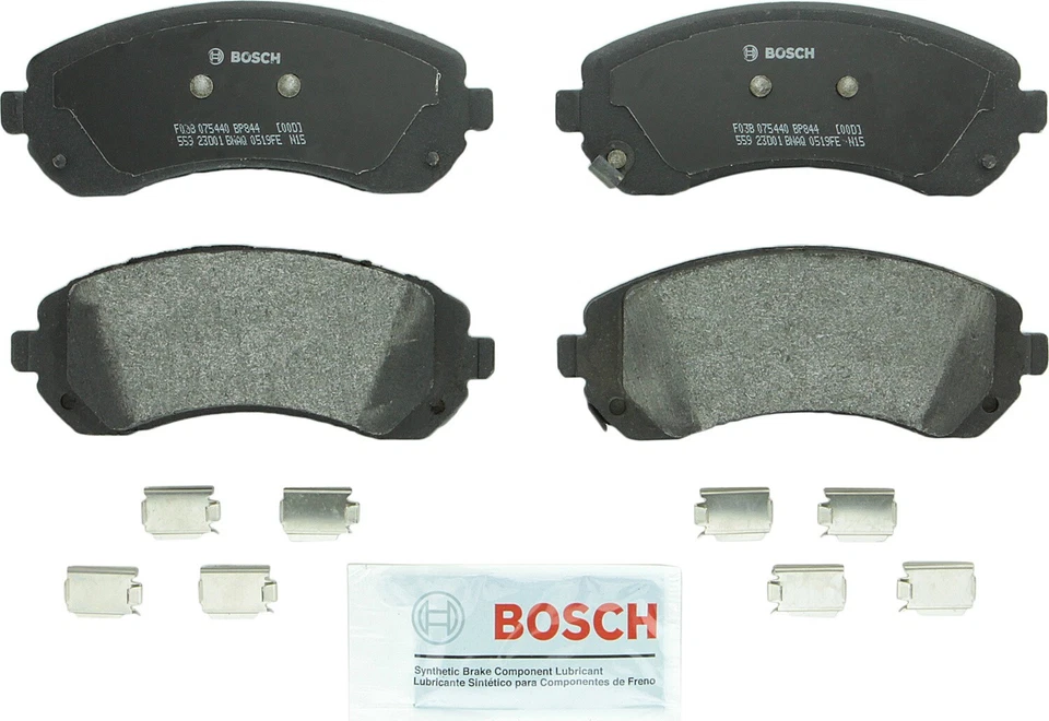 Pastillas de freno delanteras Bosch QuietCast para Chevrolet Venture 2002-2004 AWD 2003 Foto 2 de 3
