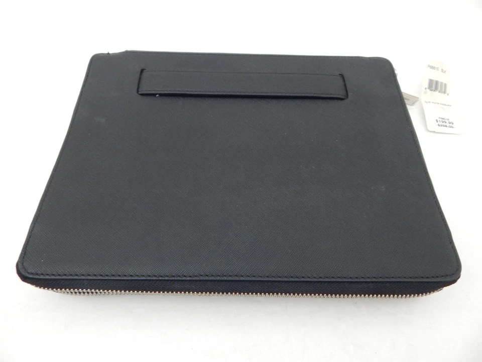 Coach Genuine Saffiano Leather Zip Case For iPad 5th Gen & 6th Gen Black New - Image 4 of 4