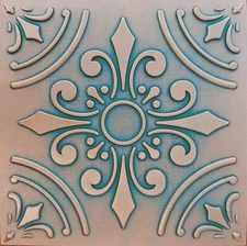 Ceiling Tiles, Glue Up, 20" x 20", DIY, Decorative Foam, HARMONY Copper Patina