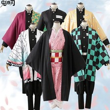 Dämonentöter Cosplay Dämonentöter Anime Nezuko Kostüm Perücke Halloween Kostüm