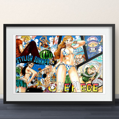 One Piece - 916 - 11x17'' Poster'' - luffy zoro nami sanji