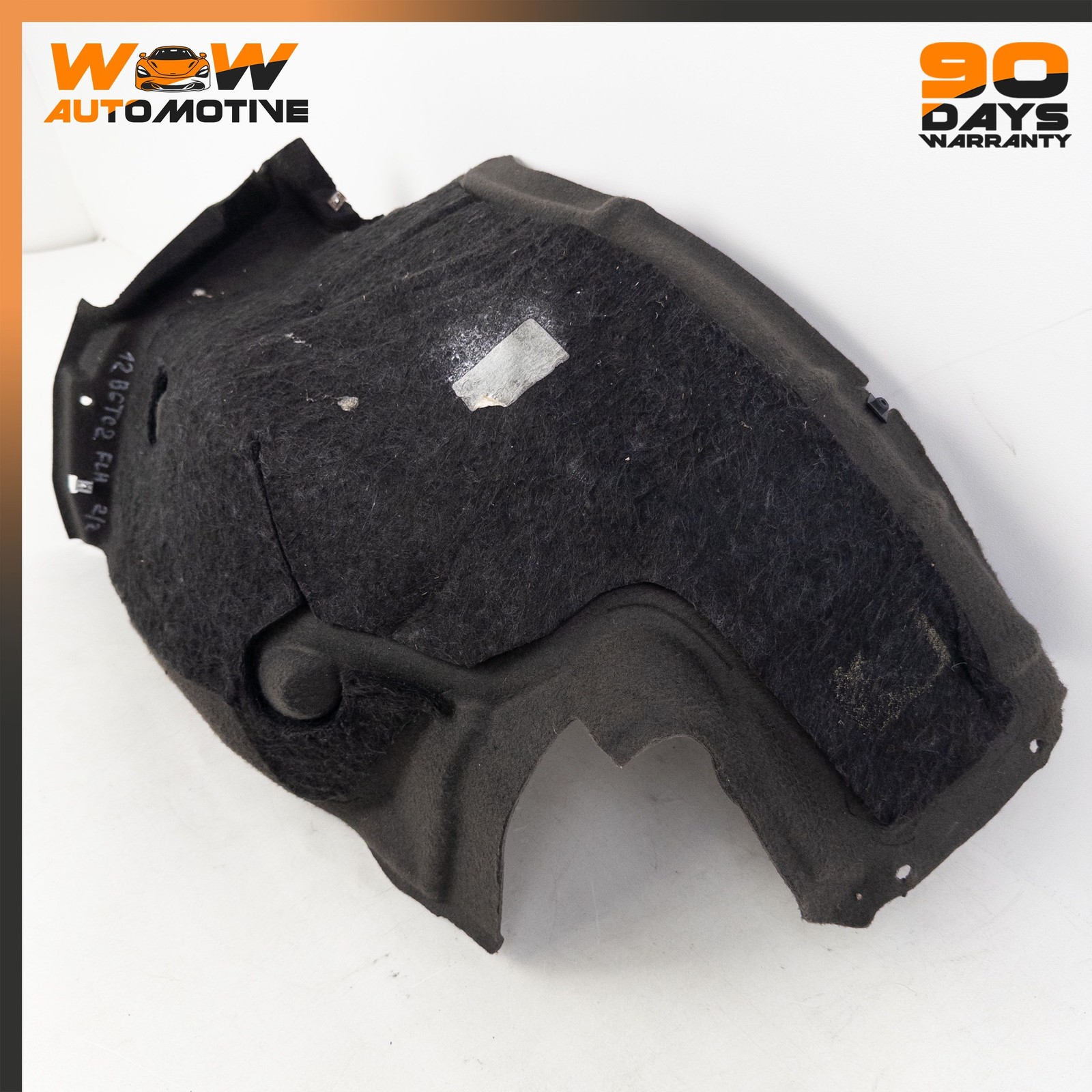 12-17 BENTLEY CONTINENTAL GTC FRONT LEFT FENDER LINER SPLASH SHIELD OEM