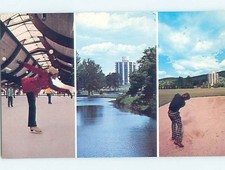 Unused Pre-1980 THREE VIEWS ON CARD Ellenville New York NY 60.000 cards ho7843@