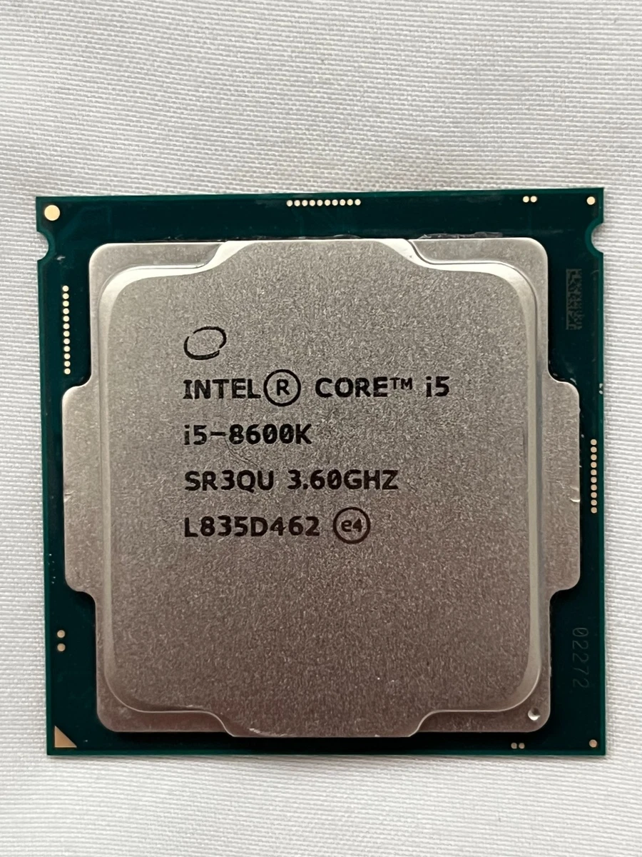 Intel Core i5-8600K Processor Model Computer Processors (CPUs) for